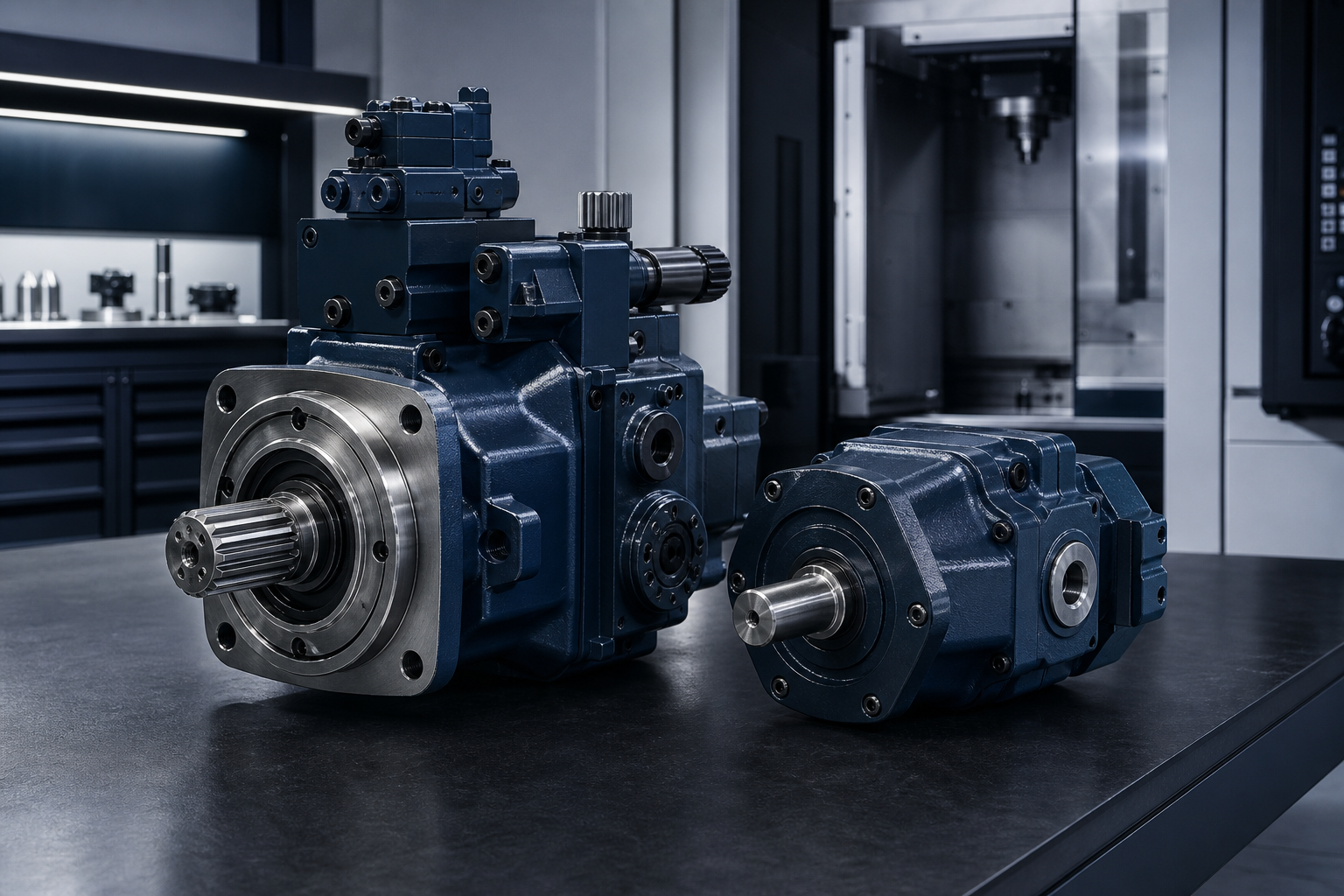 Hydraulikpumpen und Hydraulikmotoren im Technischen Handel von BST Hydraulics