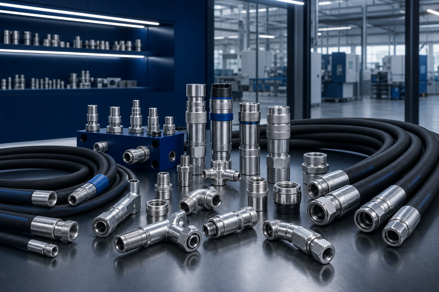 Hydraulikschläuche und Verbindungstechnik von BST Hydraulics
