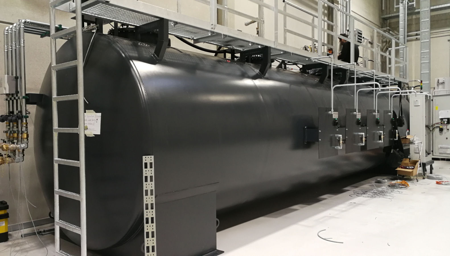 Von BST Hydraulics betreute industrielle Hydraulikanlage