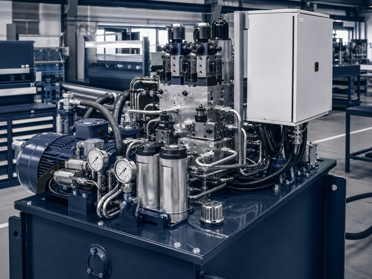 Kundenspezifisches Hydrauliksystem